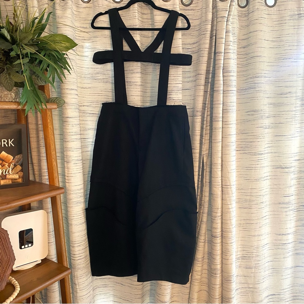 Comme des Garçons Heavyweight Wool Suspender Kersey Jumpsuit Small NWT